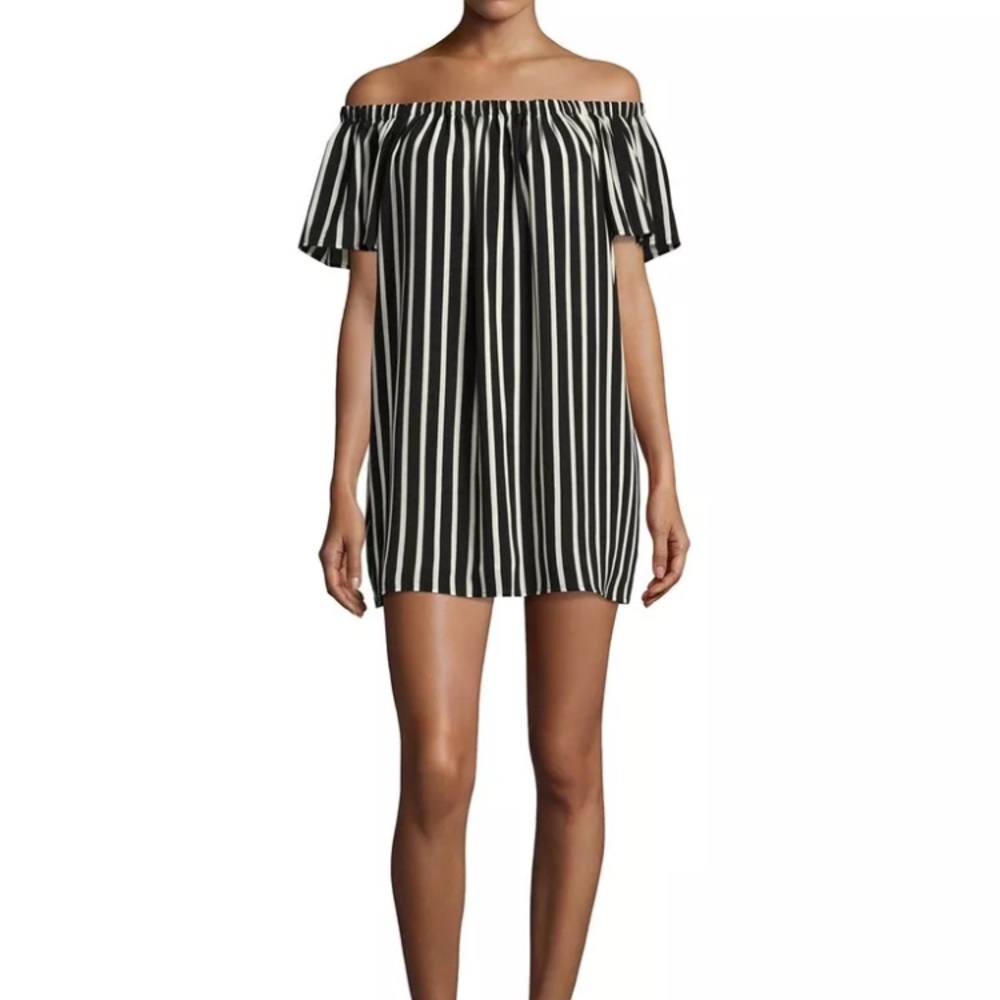 French Connection Off the Shoulder Dress